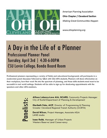 2018 CSU planner panel