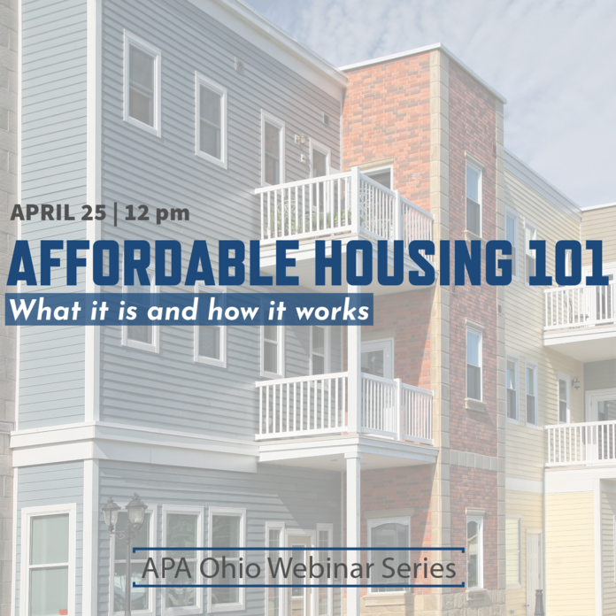 Affordable Housing 101 - Register Today